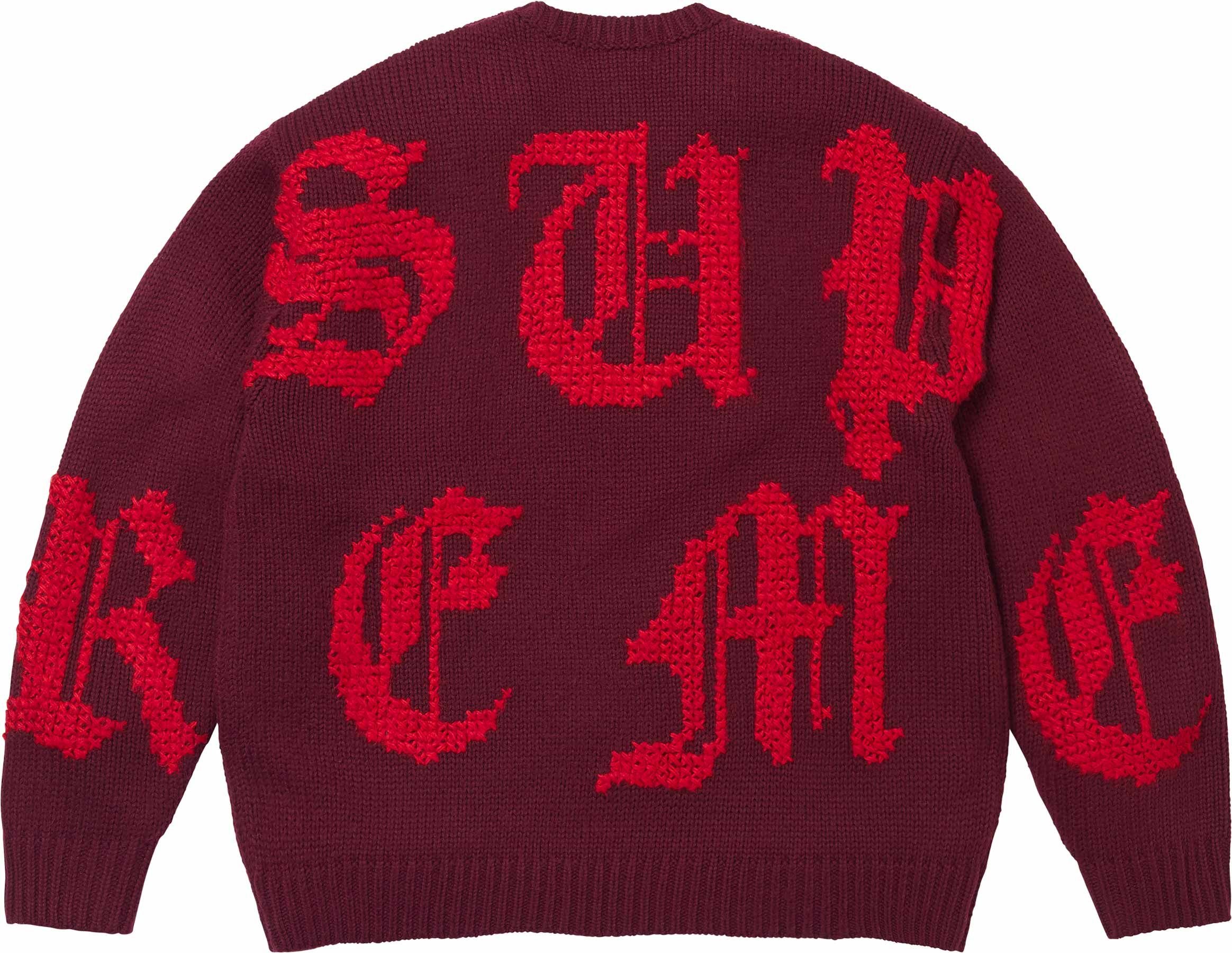 Cross Stitch Logo Sweater view 3